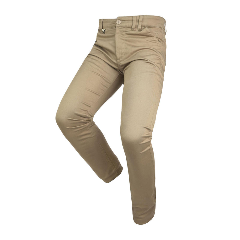 ByCity Docks Motorcycle Chino Trouser Brown