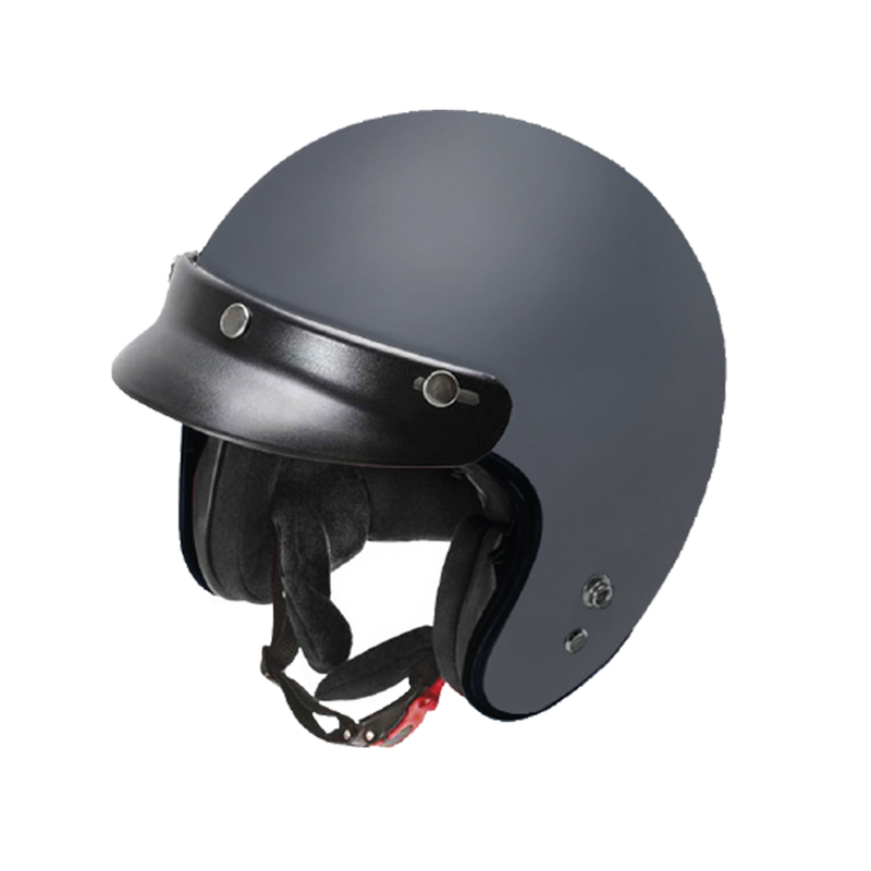 Garibaldi G02X Vintage Open Face Helmet Matt Nardo Grey