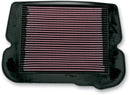 OE Replacement High-Flow Air Filter Black / Red For Honda GL 1500 1988-1990
