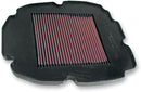 OE Replacement High-Flow Air Filter Black / Red For Honda VFR 800 1998-2009