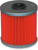 Oil Filter Red / Silver For Kawasaki BJ 250 1994-1999 - 57 MM