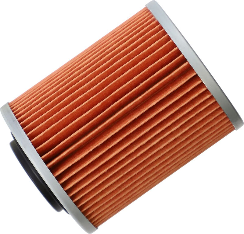 Oil Filter Orange / Silver For Aprilia ETV 1000 2001-2005 - 74 MM