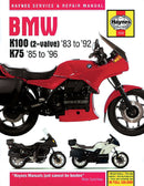 Motorcycle Repair Manual For BMW K 100 1983-1990
