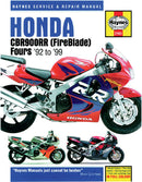 Motorcycle Repair Manual For Honda CBR 900 RR 1992-1999