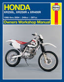 Motorcycle Repair Manual For Honda XR 250 L 1991-1996