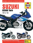 Motorcycle Repair Manual For Suzuki GS 500 E 1989-2008