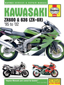Motorcycle Repair Manual For Kawasaki ZX-6 R 600 1995-2001