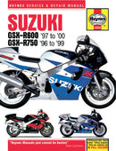 Motorcycle Repair Manual For Suzuki GSX-R 600 1997-2000