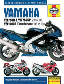 Motorcycle Repair Manual For Yamaha YZF 1000 R 1996-2000