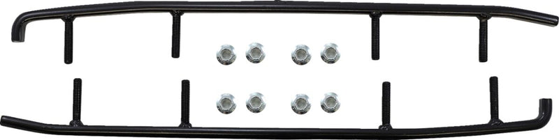 Top-Stock Hard Surface Wear Bars Black For Lynx (BRP) ENDURO 400 F 2001