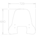 Classic Screen Clear For Suzuki Address 125 2023>