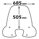 Classic Screen Clear For Kymco Like 50/125/200 2009>