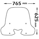 Classic Screen Clear For Kymco People S 300i ABS from 2019>