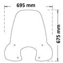 Classic Screen Clear For Kymco - Like 50-125 2020>