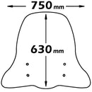 Classic Screen Clear For Piaggio Beverly 125 / 200