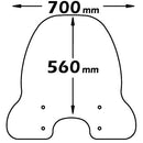 Classic Screen Clear For Piaggio Liberty 50