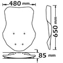 Classic Screen Clear For Honda X-Adv 750 2017>