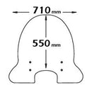 Medium Screen Clear For Aprilia Scarabeo 50 - 100 2-4 Strokes 1994 - 2013