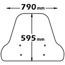 Medium Screen Clear For Carnaby 125-200-250