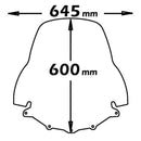Medium Screen Clear For X-Max 125-250 2006>2009