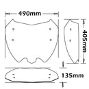 Sport Screen Dark Smoke For Can Am Spyder F3