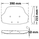 Small Screen Black For Light Smoke Black For Ryker 600-900
