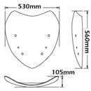 Medium Screen Light Smoke For BMW R1200 RT 2010-06/2014