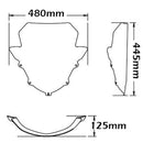 High Screen Clear For BMW K 1200 R Sport 2005-07