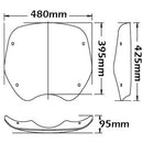 Low Screen For BMW R 1200 C