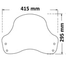 Low Screen Dark Smoke For BMW NINE T URBAN GS 1200