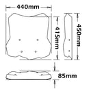 Medium Screen Clear For BMW F 750 GS 2018>
