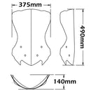 Low Screen Clear For Honda NC 700 X 2012>2015 - NC 750 2014>2015