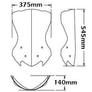 High Screen For Honda NC 700 X 2012>2015 - NC 750 2014>2015