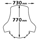 High Screen Clear For Burgman 125-200 k7 2001-2013