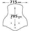 Medium Screen Clear For Suzuki Burgman 2014-2017