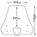 Medium Screen Clear For Suzuki Address 110 2015-2017