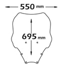 Medium Screen Clear For Honda Forza 125 - 300 from 2019 to 2020 / Forza 300 2013 - 2017