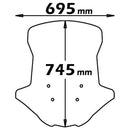 Medium Screen Clear For Honda Integra 700 2011 - 2013 / Integra 750 FROM 2014