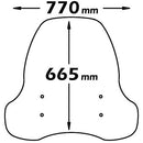 Medium Screen Clear For Kymco Sento 2009 - 2013
