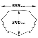 Low Screen Dark Smoke For Yamaha Majesty 400 2004>2008