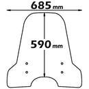 Screen Clear For Aprilia Scarabeo 50-100 2-4 Strokes 1994 - 2013