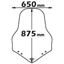 High Screen Clear For Kymco G-dink 125-300 2011-2017