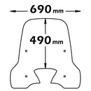 Screen Clear For Kymco People One 125I 2013>