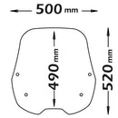 OEM Size Screen Clear For Kymco People S 125i -150i ABS 2018>