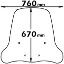 Medium Screen Clear For Yamaha Xcenter 125-150 2006-2016