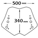 Screen Clear For Dark Smoke Clear For Yamaha T-MAX 530 2015>