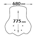 High Screen Clear For Yamaha - Tricity 125 2014> - Tricity 155 2016>
