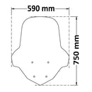 Medium Screen Clear For Yamaha N-max 125 2021>