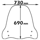 Medium Screen Clear For Sym Symphony SR 50-125-150