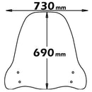 Medium Screen Clear For Sym Jet 4 2007-2014
